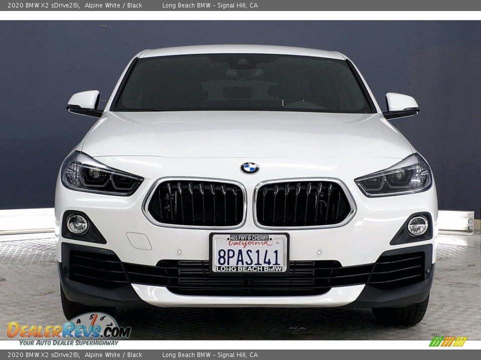 2020 BMW X2 sDrive28i Alpine White / Black Photo #2