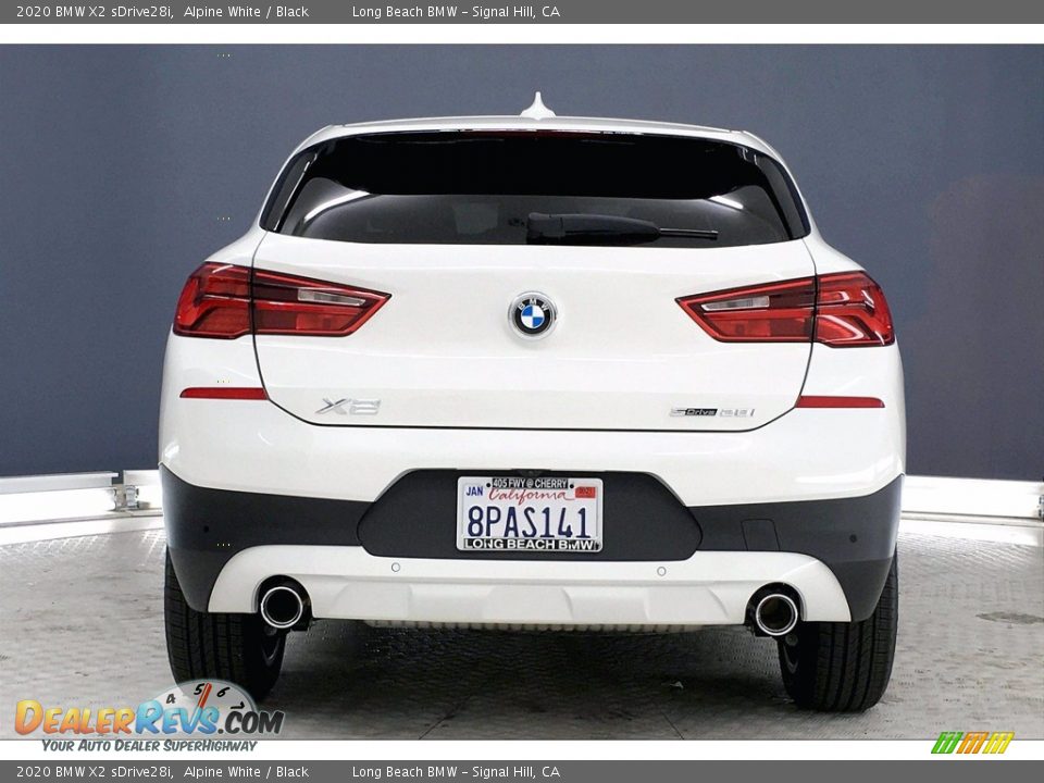 2020 BMW X2 sDrive28i Alpine White / Black Photo #3