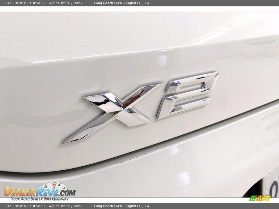 2020 BMW X2 sDrive28i Alpine White / Black Photo #7