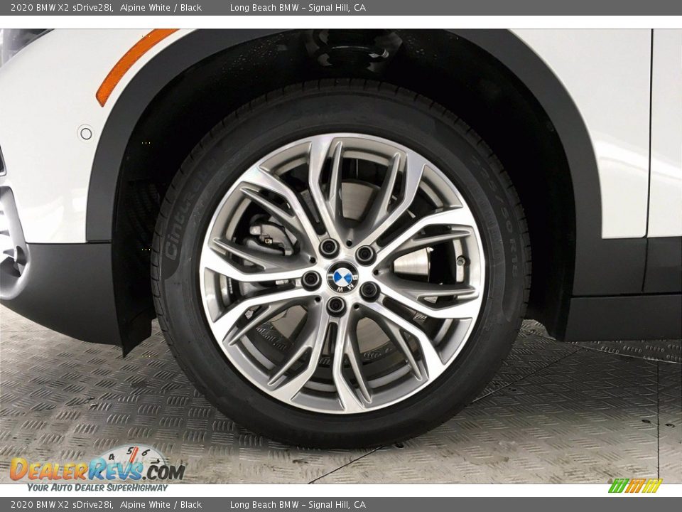 2020 BMW X2 sDrive28i Alpine White / Black Photo #8