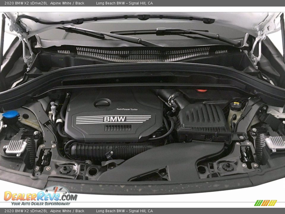 2020 BMW X2 sDrive28i Alpine White / Black Photo #9