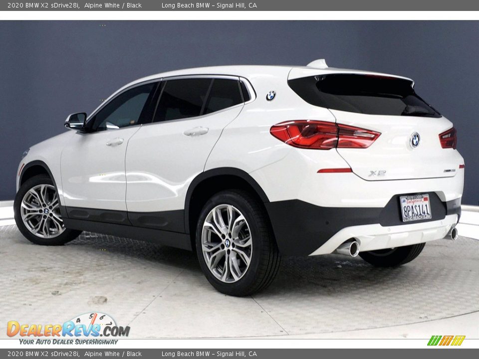 2020 BMW X2 sDrive28i Alpine White / Black Photo #10