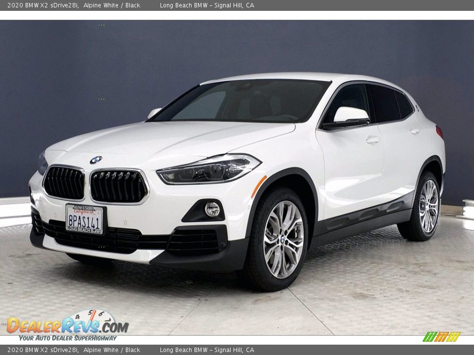 2020 BMW X2 sDrive28i Alpine White / Black Photo #12