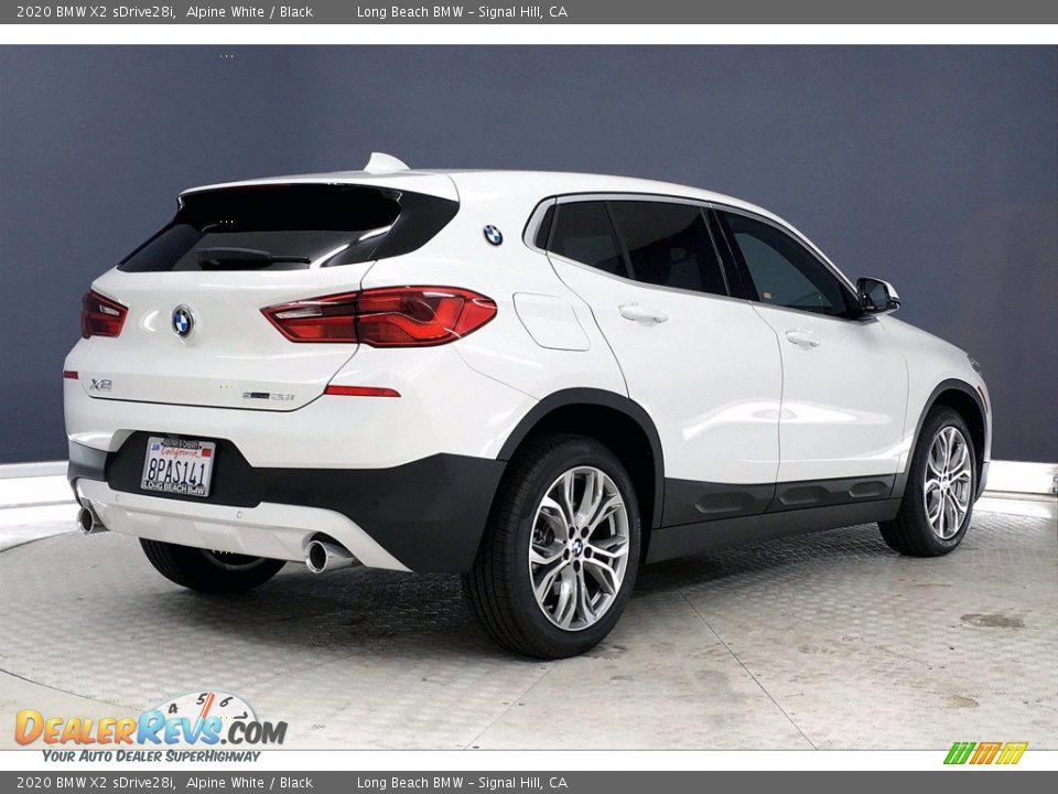 2020 BMW X2 sDrive28i Alpine White / Black Photo #13