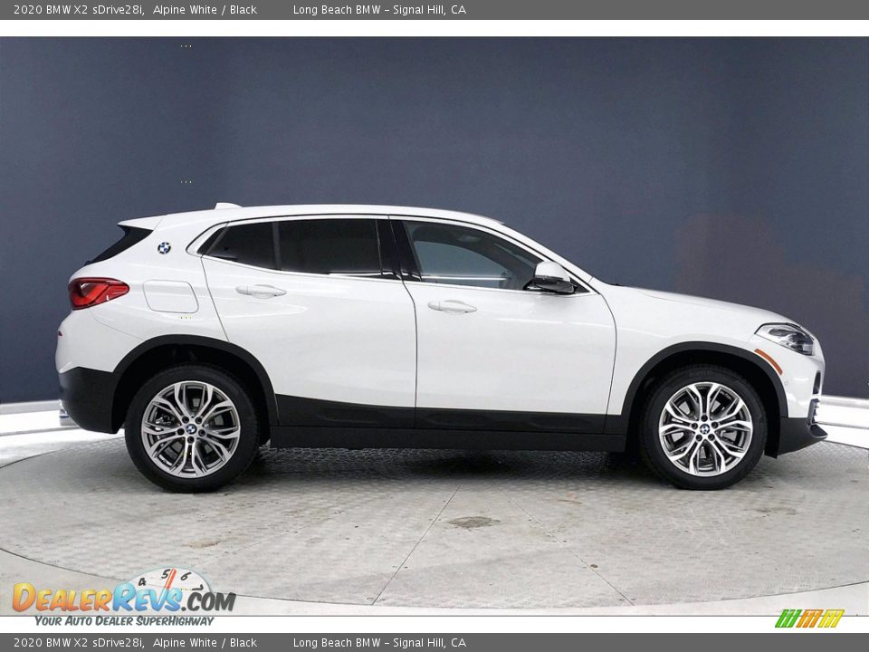 2020 BMW X2 sDrive28i Alpine White / Black Photo #14