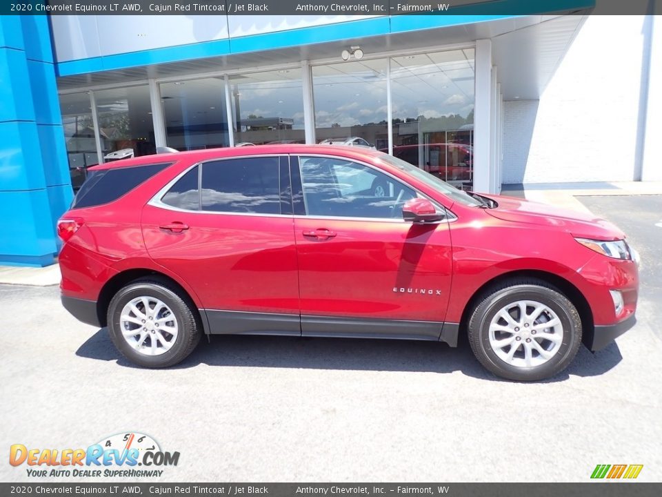 2020 Chevrolet Equinox LT AWD Cajun Red Tintcoat / Jet Black Photo #3