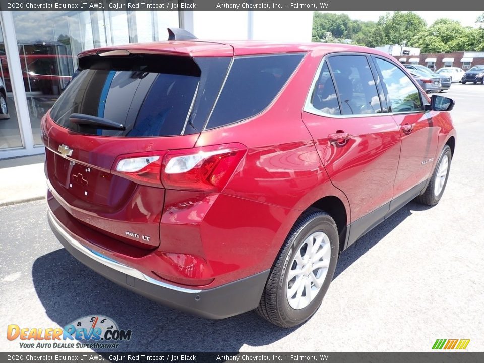 2020 Chevrolet Equinox LT AWD Cajun Red Tintcoat / Jet Black Photo #4