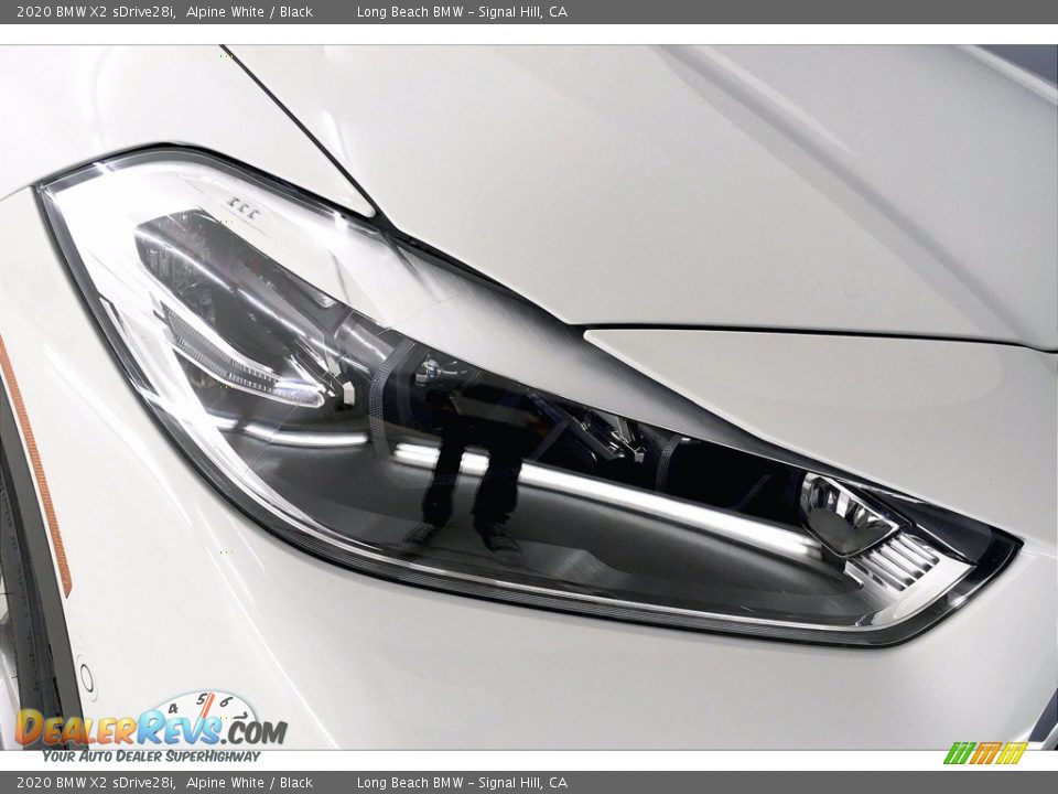 2020 BMW X2 sDrive28i Alpine White / Black Photo #26