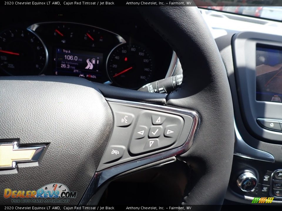 2020 Chevrolet Equinox LT AWD Cajun Red Tintcoat / Jet Black Photo #16