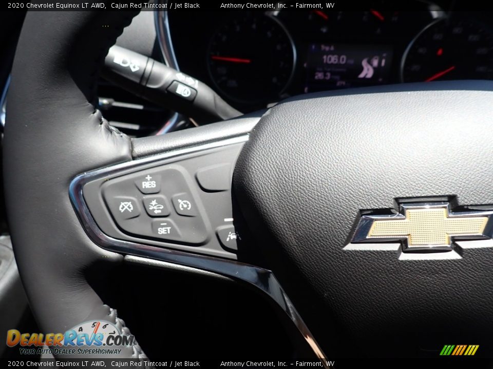 2020 Chevrolet Equinox LT AWD Cajun Red Tintcoat / Jet Black Photo #17