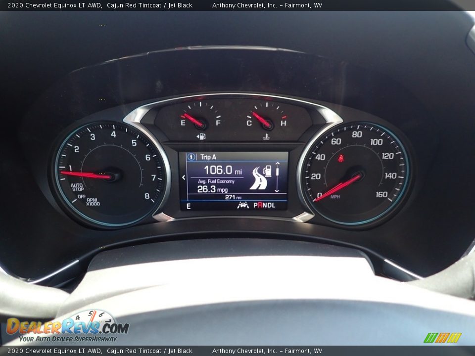 2020 Chevrolet Equinox LT AWD Cajun Red Tintcoat / Jet Black Photo #19