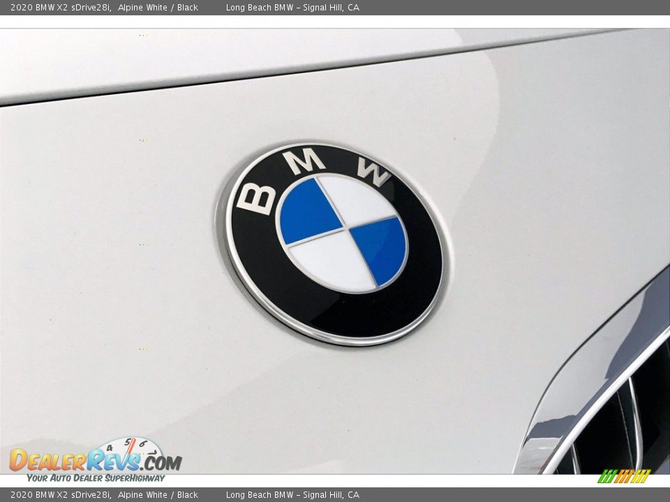 2020 BMW X2 sDrive28i Alpine White / Black Photo #32