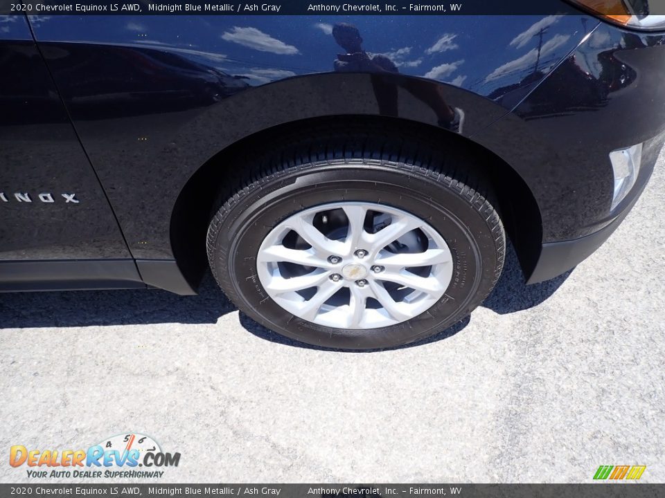 2020 Chevrolet Equinox LS AWD Midnight Blue Metallic / Ash Gray Photo #2