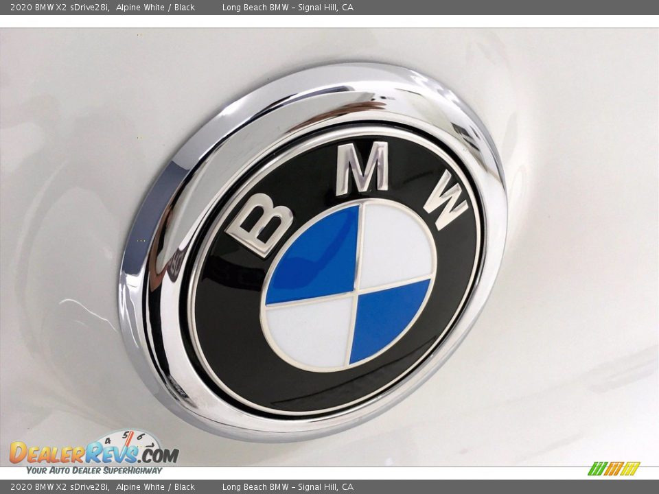 2020 BMW X2 sDrive28i Alpine White / Black Photo #33