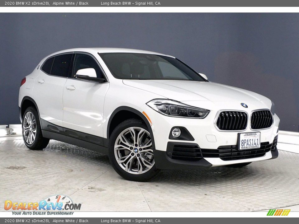 2020 BMW X2 sDrive28i Alpine White / Black Photo #36