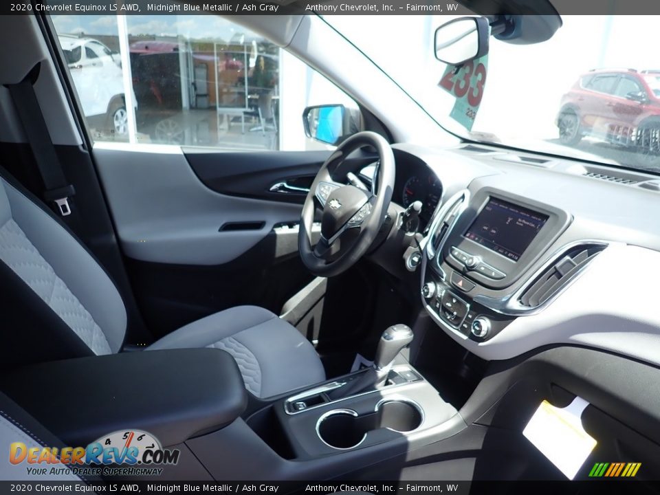 2020 Chevrolet Equinox LS AWD Midnight Blue Metallic / Ash Gray Photo #10