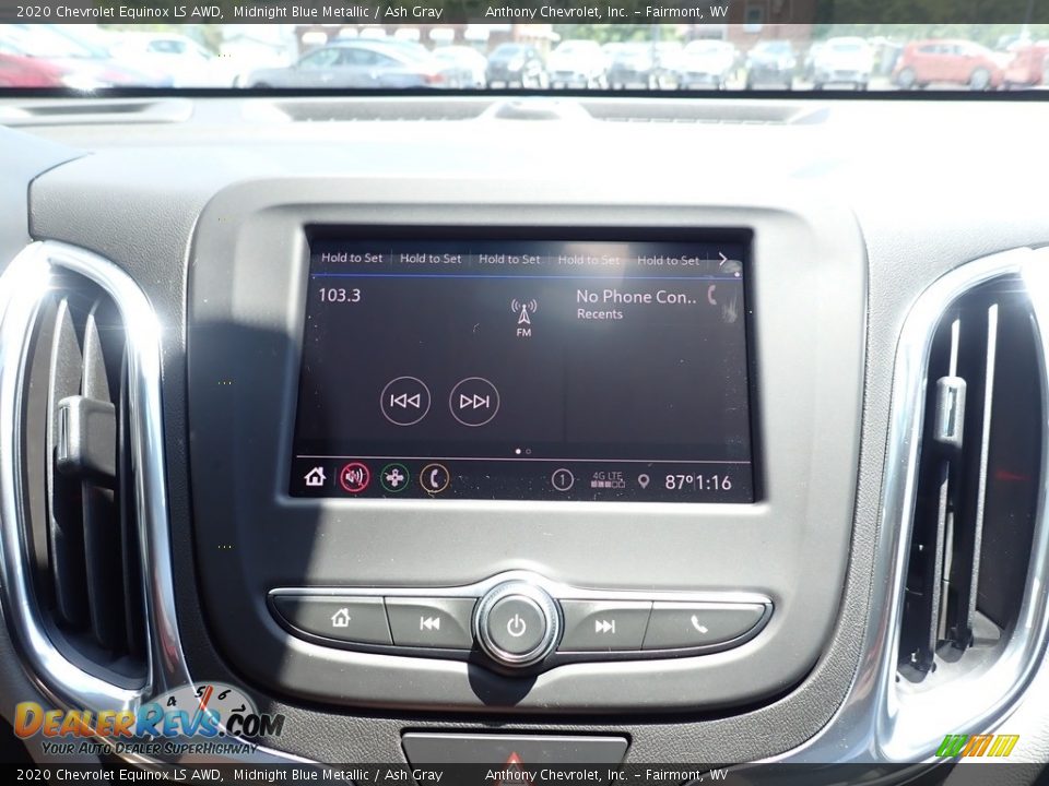 2020 Chevrolet Equinox LS AWD Midnight Blue Metallic / Ash Gray Photo #15