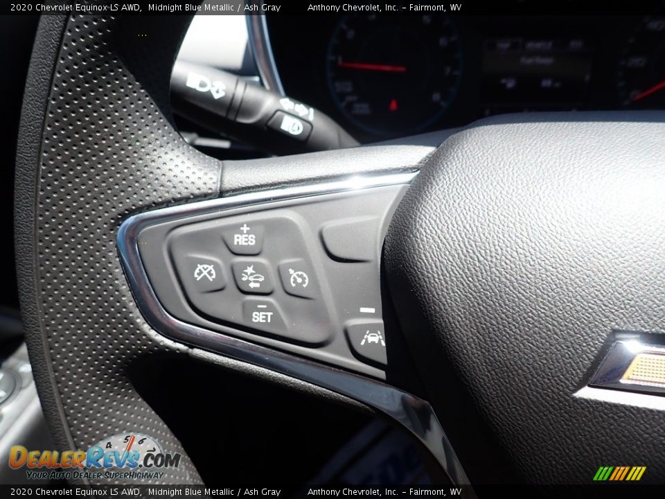 2020 Chevrolet Equinox LS AWD Midnight Blue Metallic / Ash Gray Photo #18