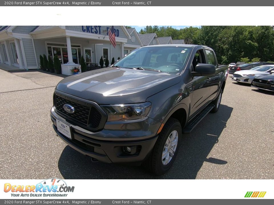 2020 Ford Ranger STX SuperCrew 4x4 Magnetic / Ebony Photo #3