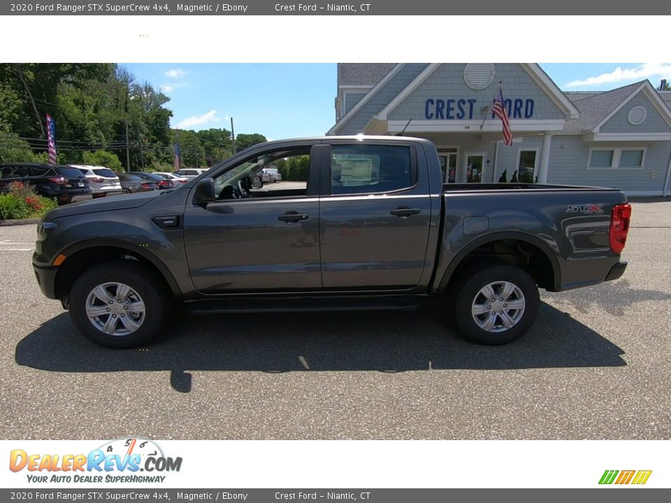 2020 Ford Ranger STX SuperCrew 4x4 Magnetic / Ebony Photo #4