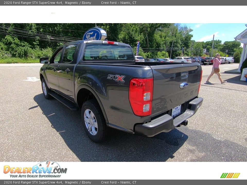 2020 Ford Ranger STX SuperCrew 4x4 Magnetic / Ebony Photo #5