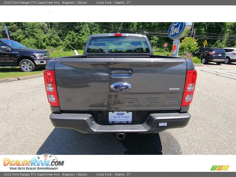 2020 Ford Ranger STX SuperCrew 4x4 Magnetic / Ebony Photo #6