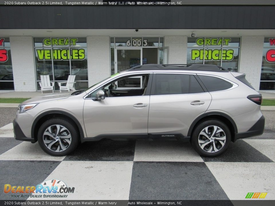 2020 Subaru Outback 2.5i Limited Tungsten Metallic / Warm Ivory Photo #1
