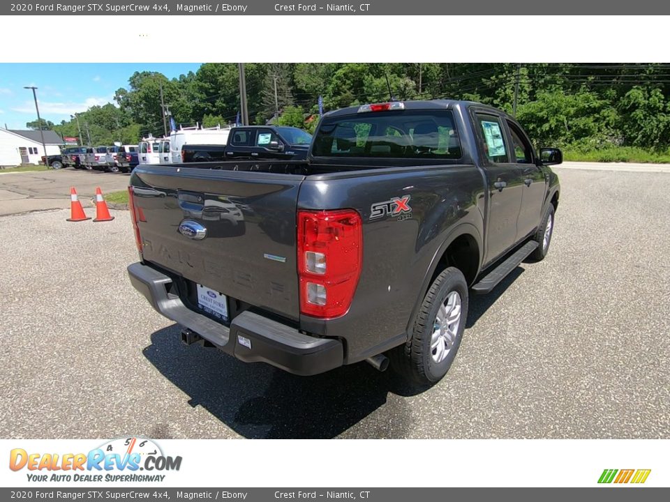 2020 Ford Ranger STX SuperCrew 4x4 Magnetic / Ebony Photo #7