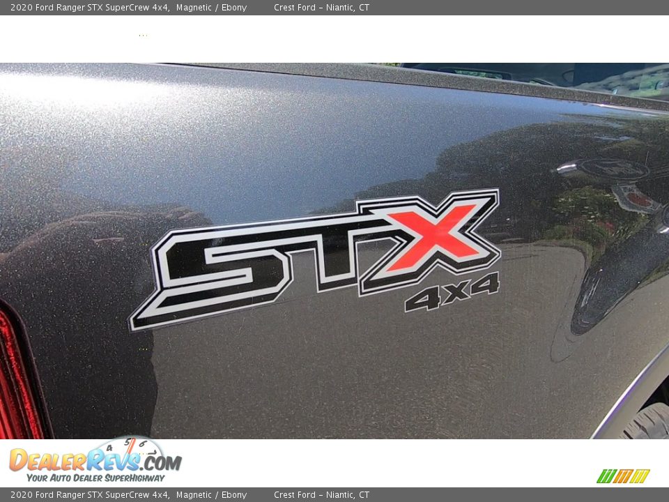 2020 Ford Ranger STX SuperCrew 4x4 Magnetic / Ebony Photo #9