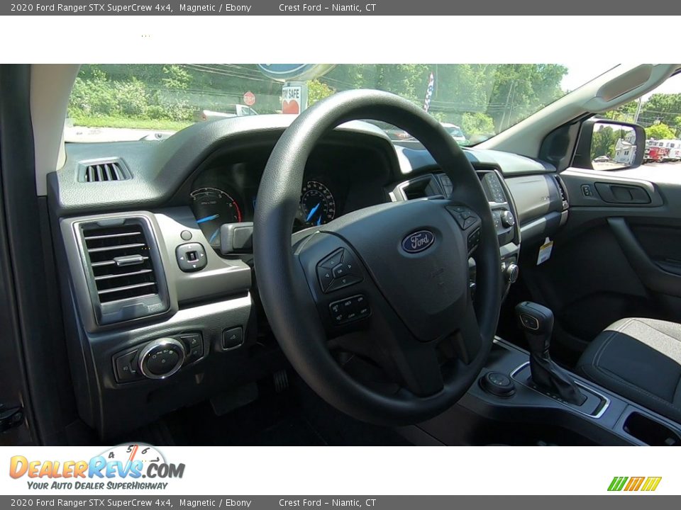 2020 Ford Ranger STX SuperCrew 4x4 Magnetic / Ebony Photo #10