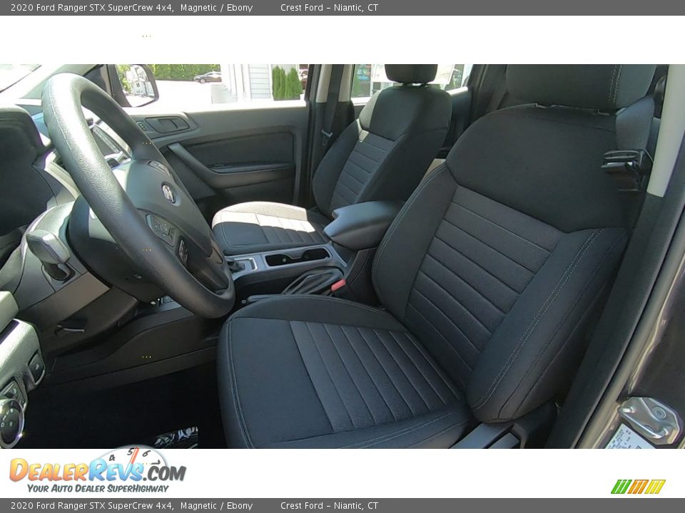 2020 Ford Ranger STX SuperCrew 4x4 Magnetic / Ebony Photo #11