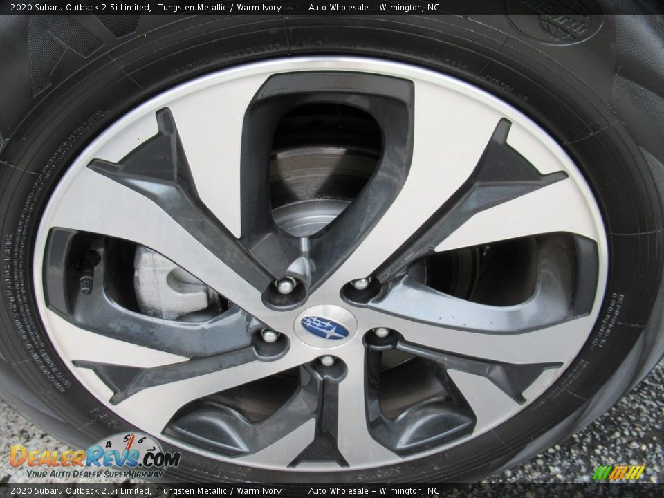 2020 Subaru Outback 2.5i Limited Tungsten Metallic / Warm Ivory Photo #7