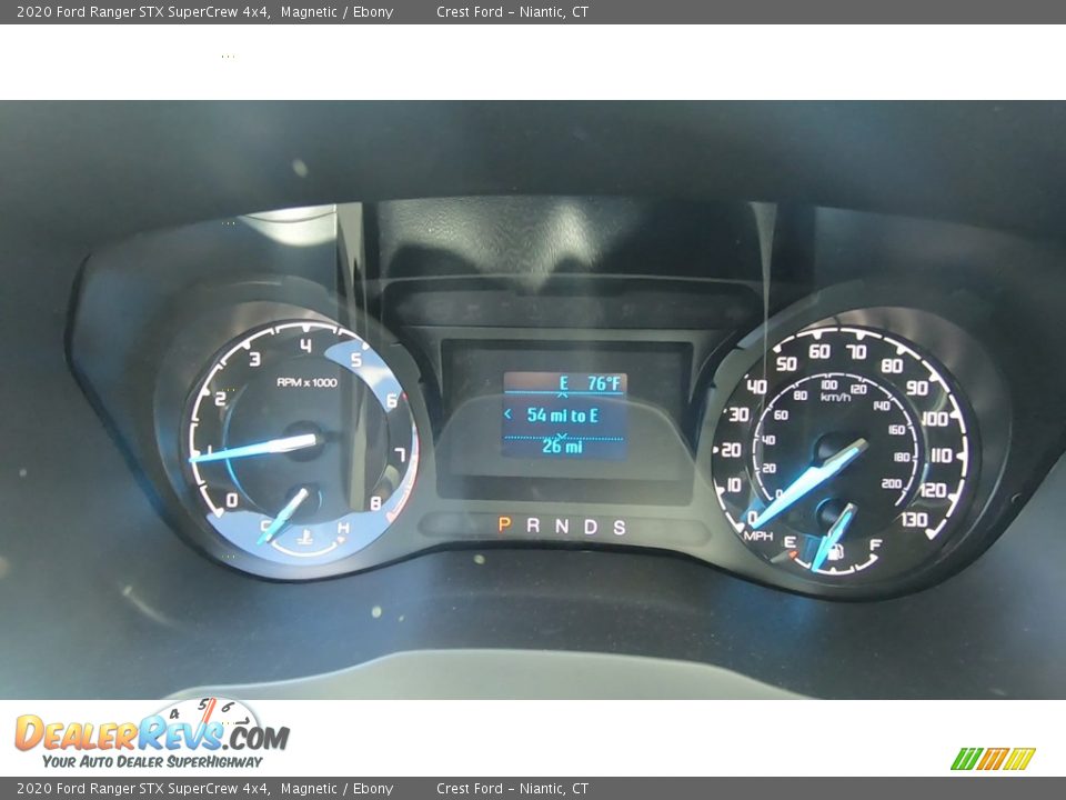 2020 Ford Ranger STX SuperCrew 4x4 Magnetic / Ebony Photo #13