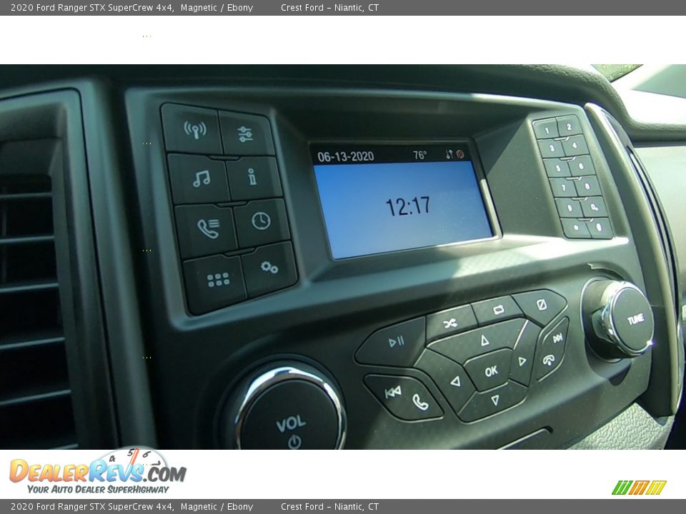 2020 Ford Ranger STX SuperCrew 4x4 Magnetic / Ebony Photo #14