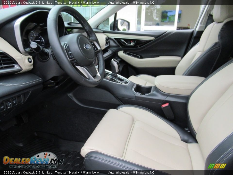 2020 Subaru Outback 2.5i Limited Tungsten Metallic / Warm Ivory Photo #9