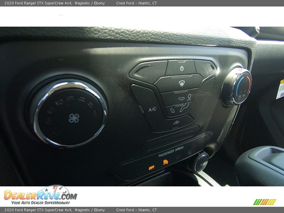2020 Ford Ranger STX SuperCrew 4x4 Magnetic / Ebony Photo #15