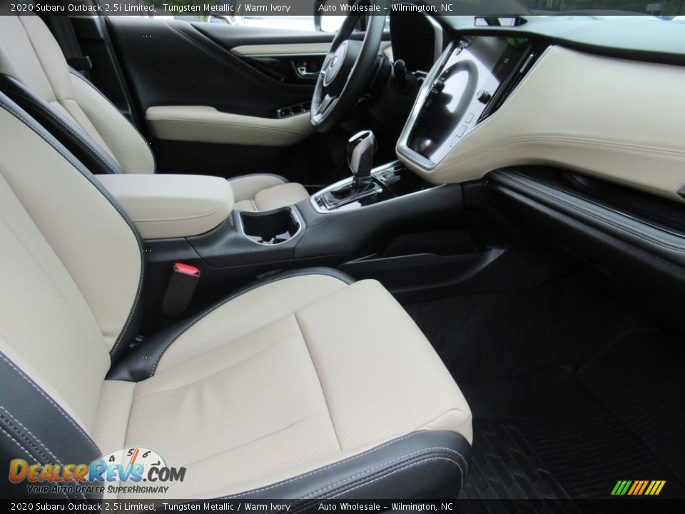 2020 Subaru Outback 2.5i Limited Tungsten Metallic / Warm Ivory Photo #11