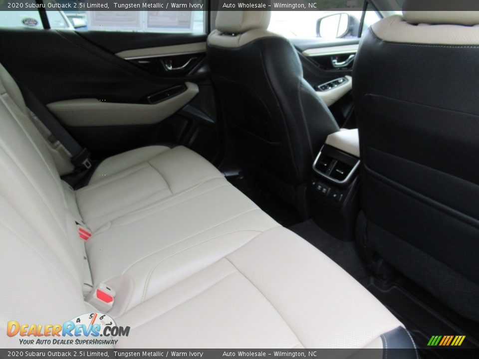 2020 Subaru Outback 2.5i Limited Tungsten Metallic / Warm Ivory Photo #12