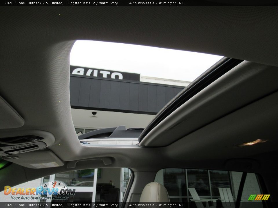 2020 Subaru Outback 2.5i Limited Tungsten Metallic / Warm Ivory Photo #13