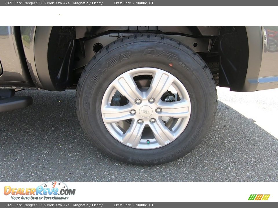 2020 Ford Ranger STX SuperCrew 4x4 Magnetic / Ebony Photo #19