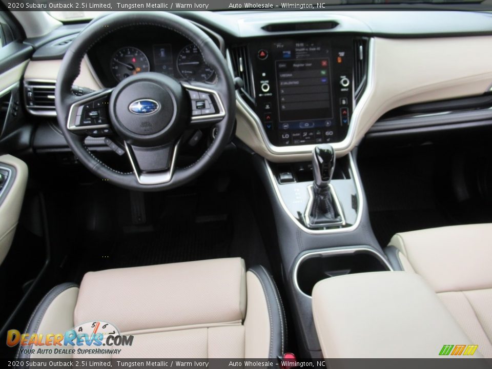 2020 Subaru Outback 2.5i Limited Tungsten Metallic / Warm Ivory Photo #14