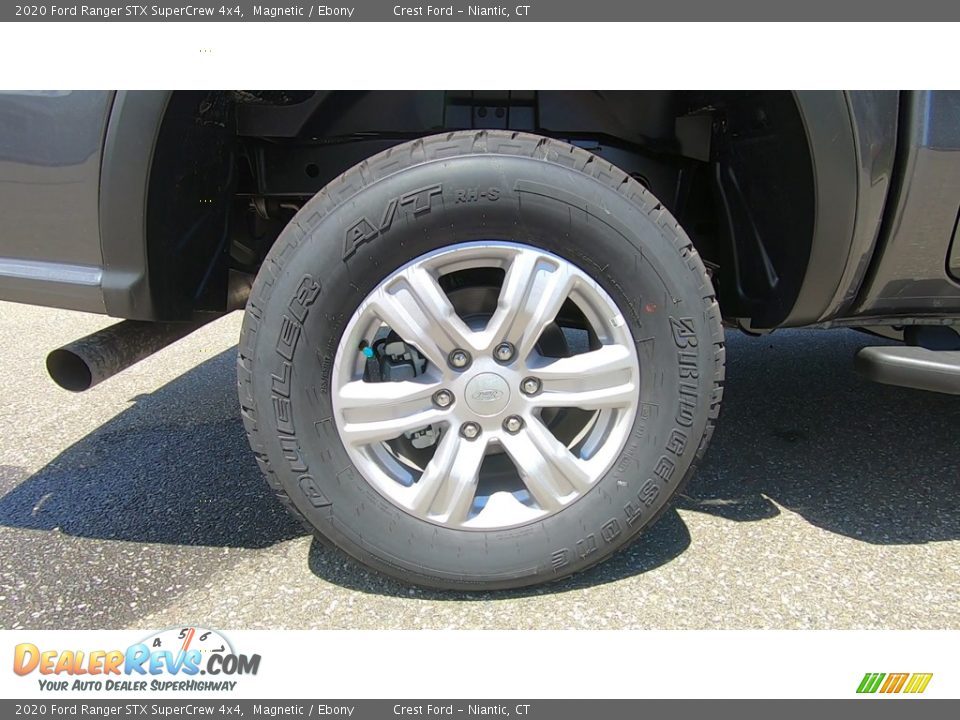 2020 Ford Ranger STX SuperCrew 4x4 Magnetic / Ebony Photo #21