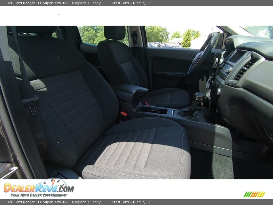 2020 Ford Ranger STX SuperCrew 4x4 Magnetic / Ebony Photo #23