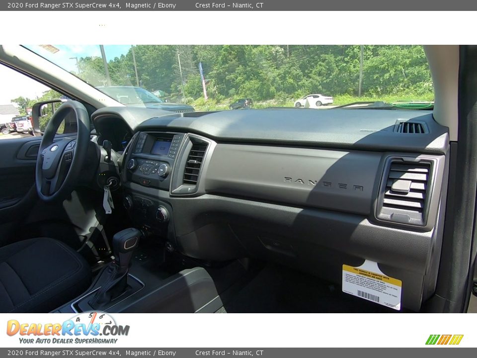 2020 Ford Ranger STX SuperCrew 4x4 Magnetic / Ebony Photo #24