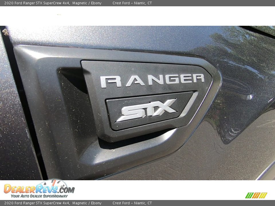 2020 Ford Ranger STX SuperCrew 4x4 Magnetic / Ebony Photo #25