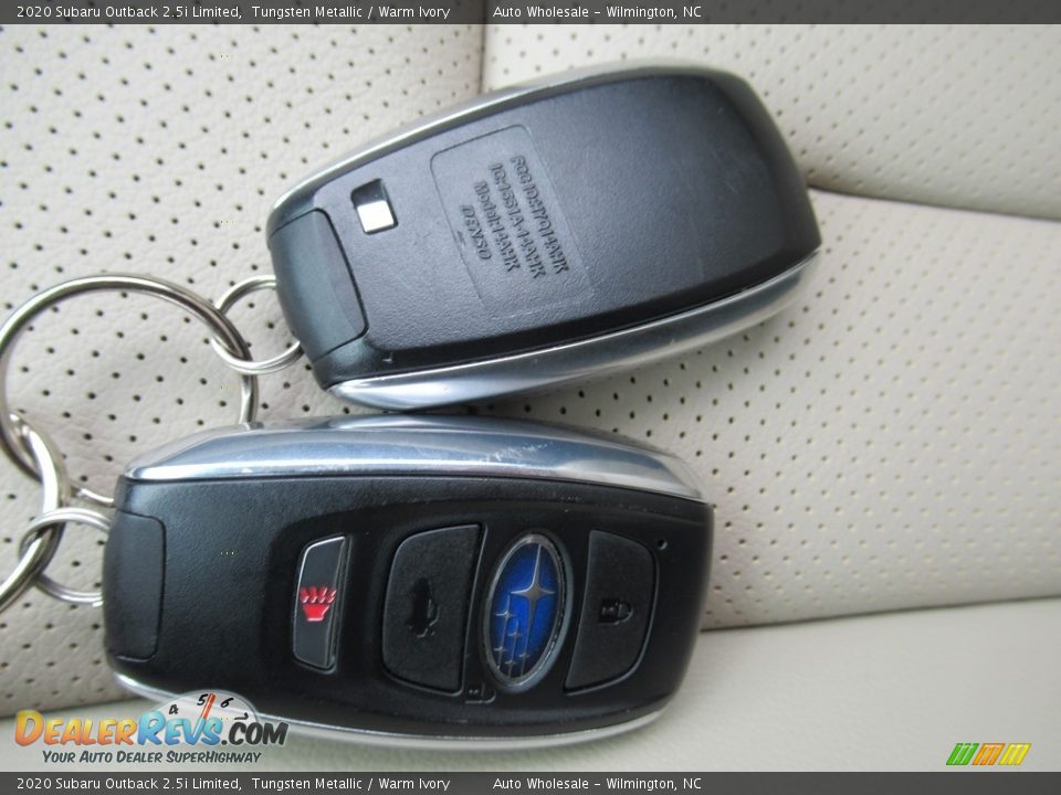 2020 Subaru Outback 2.5i Limited Tungsten Metallic / Warm Ivory Photo #20
