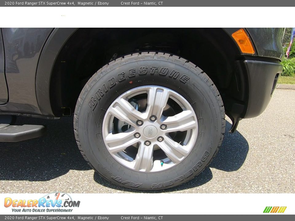 2020 Ford Ranger STX SuperCrew 4x4 Magnetic / Ebony Photo #26