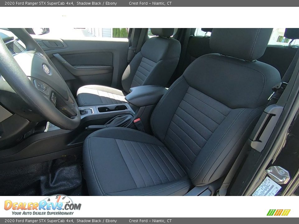 2020 Ford Ranger STX SuperCab 4x4 Shadow Black / Ebony Photo #11