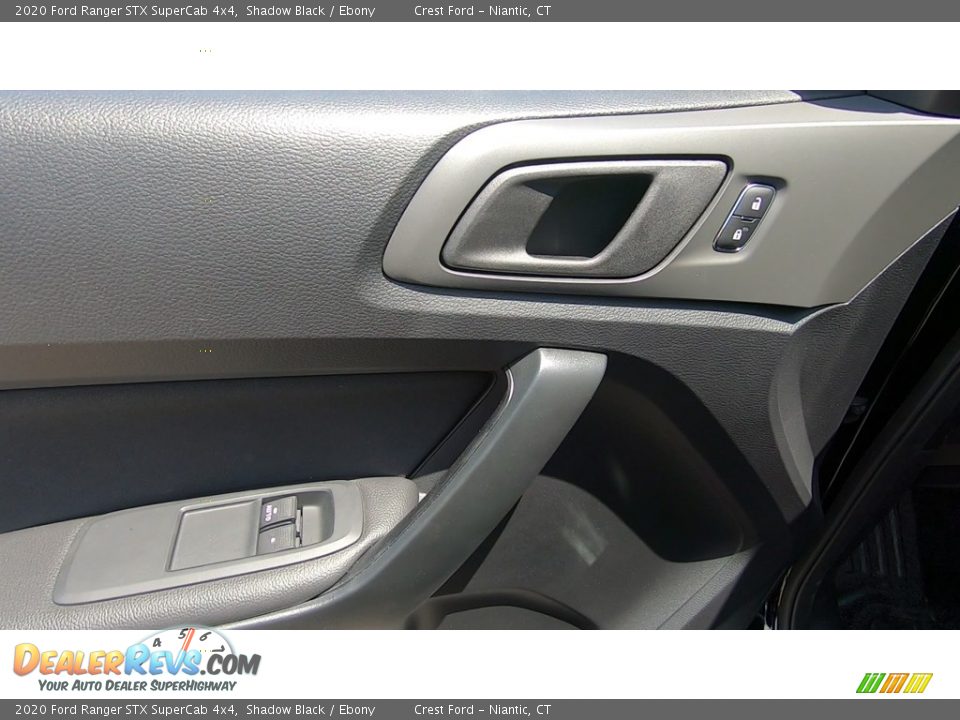 2020 Ford Ranger STX SuperCab 4x4 Shadow Black / Ebony Photo #12