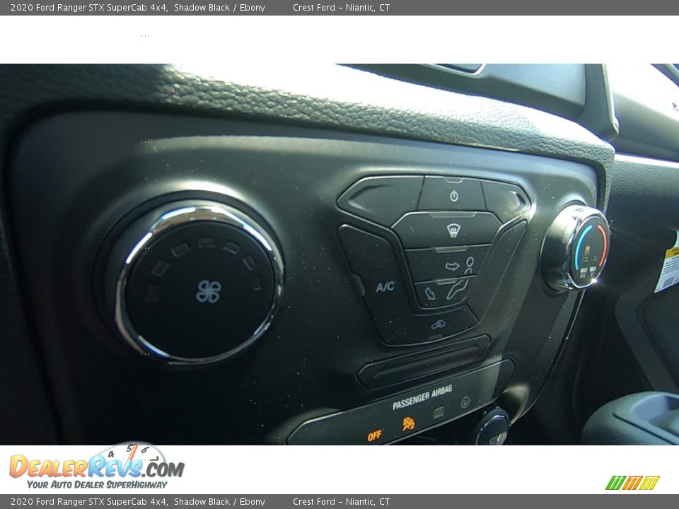 2020 Ford Ranger STX SuperCab 4x4 Shadow Black / Ebony Photo #15
